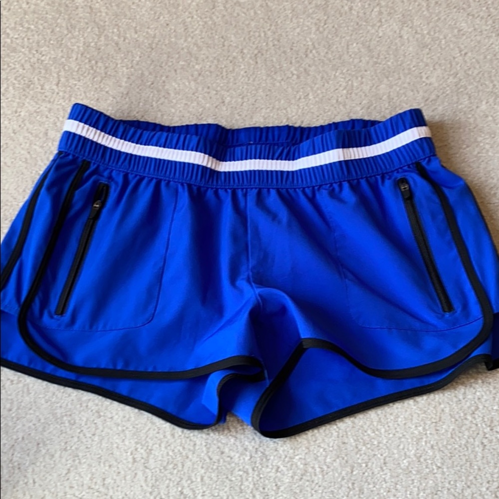 Tyson Blue Fabletics Workout Shorts